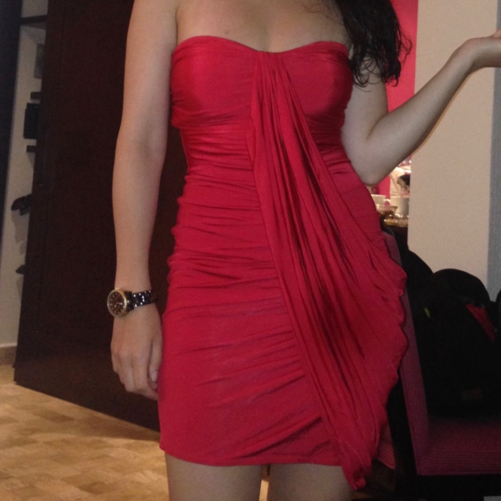 Bebe sweetheart bandage dress  ♥️